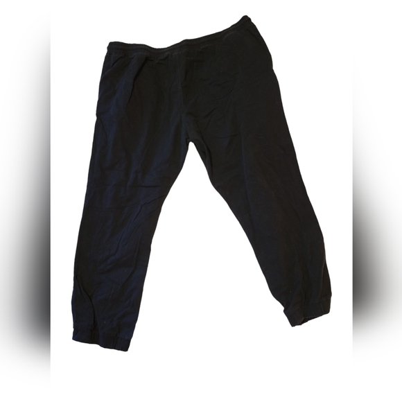 Men's black jogger pants XL - Picture 2 of 3